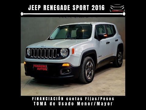 Se Vende: Jeep Renegade Sport 2016 - FERRERO Automotores Oncativo (Provincia de Córdoba)