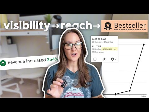 give me 20 minutes & I’ll show you the Etsy SEO strategy that has made me over $500k