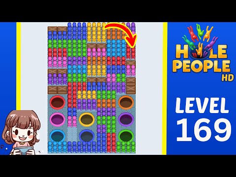 Hole People Level 169 Solution Walkthrough - YouTube