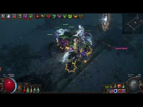 Summon Carrion Golem Elementalist // Awaken Level 8 // Crusader Kill // Heist League 3.12