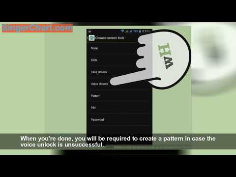 How to Set Up Screen Lock on an Alcatel One Touch