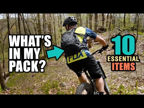 Was Sie für eine Mountainbike-Tour einpacken sollten – 10 wichtige Dinge und 8 weitere Favoriten.