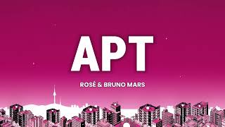 Download lagu ROSÉ & Bruno Mars - APT | Lyric Video [Eng Lyrics] mp3