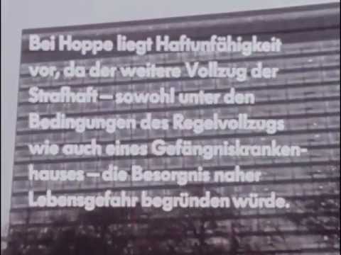 RAF Haftbedingungen - Werner Hoppe 1978