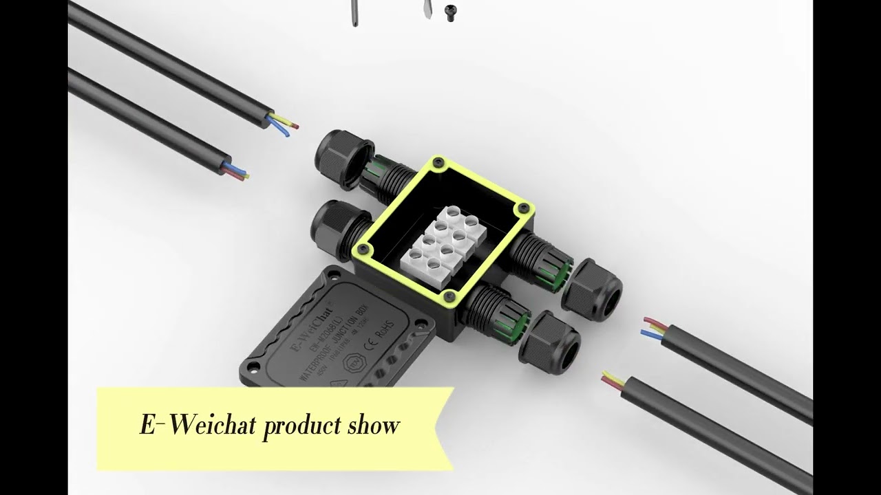 E-Weichat | EW-M2068L-H Waterproof Junction Box
