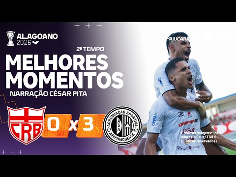 CRB X ASA 2ND HALF COMMENTARY: HIGHLIGHTS | 6TH ROUND #CampeonatoAlagoano2026 | TV PAJUÇARA