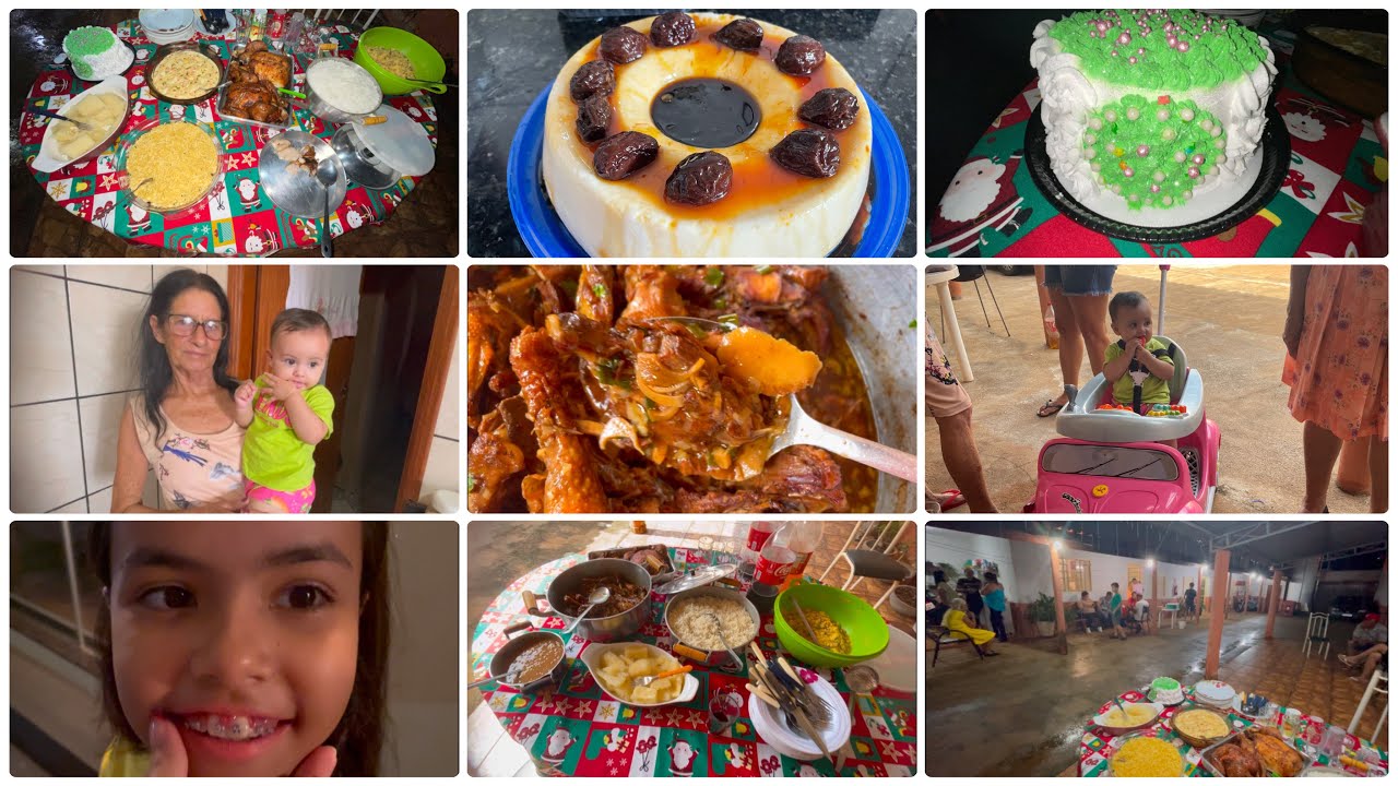 DIA DE FESTA! FAMÍLIA REUNIDA EM CASA E MUITA COMIDA BOA❤️🙌🏻 GRATIDÃO