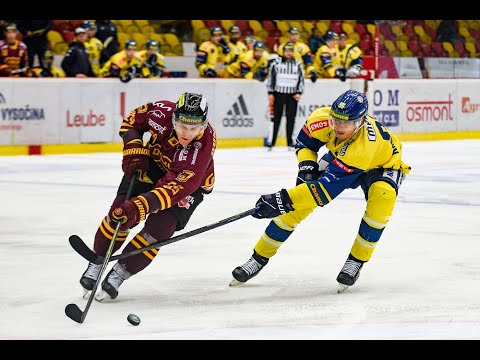 HIGHLIGHTS | Sestřih zápasu HC Dukla Jihlava – HC ZUBR Přerov