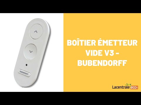 Boîtier émetteur vide v3 - Bubendorff