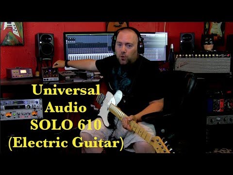 Universal Audio UA-S610 Solo/610 Classic Tube Single Channel Microphone Preamplifier & DI Box image 5