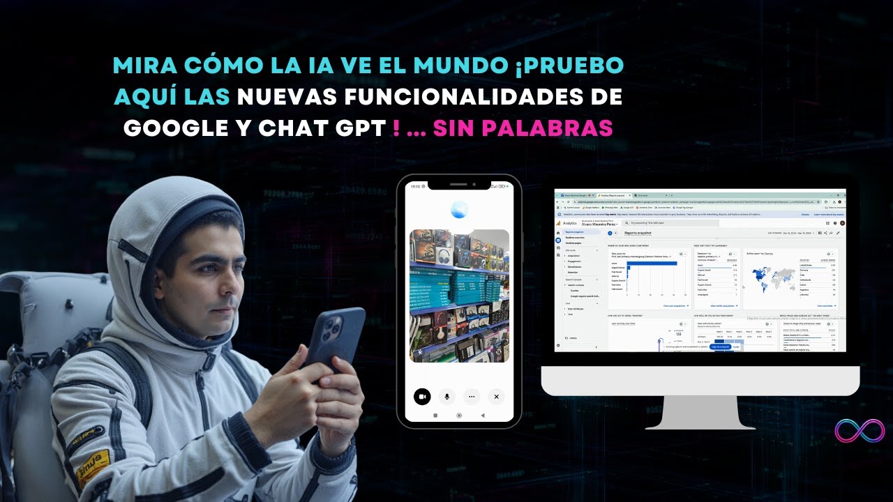 GPT actualizado y chat de Google: Ahora pueden hablar y verse en tiempo real 🤯 los pongo a prueba