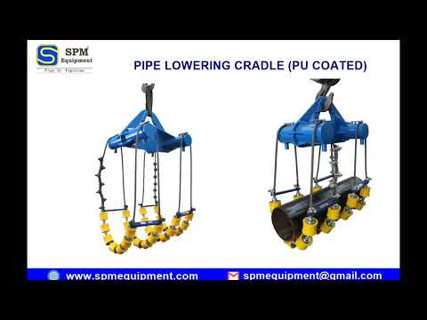 Pipe Rolli Cradle Single Sling PU Coated