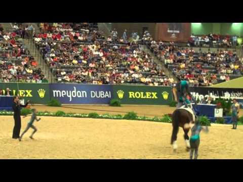Germany competing in Vaulting at WEG