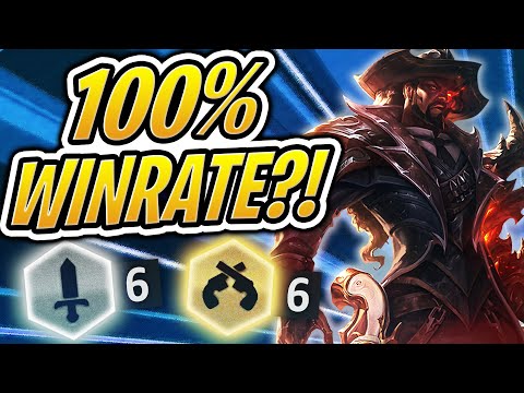 100% Winrate Lucian Build?! 6 GUNSLINGERS & 6 BLADEMASTERS | Teamfight Tactics | TFT | LoL