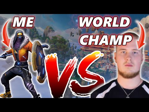 FIGHTING A WORLD CHAMPION WHILE MEMEIN - Season 9 Masters Ranked 1v1 Duel - SMITE
