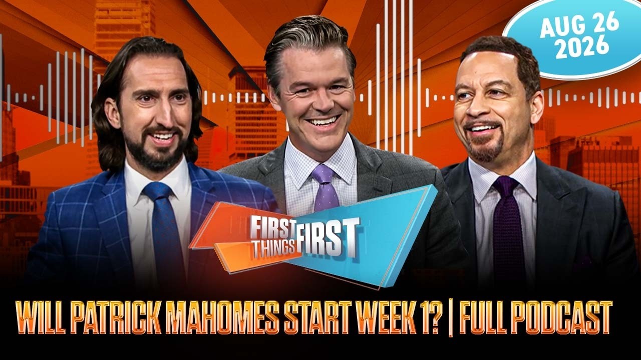 Caleb Williams & Bears O-Line issues, Falcons & Vikings QB battles, Will Mahomes start Week 1?