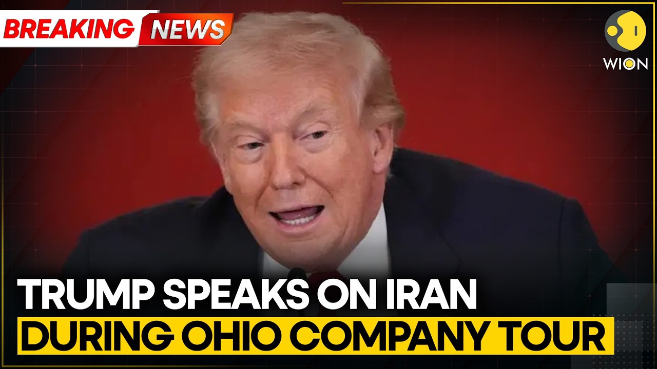 US-Iran War: Trump Tours Ohio Company, Makes Remarks on Iran War | WION