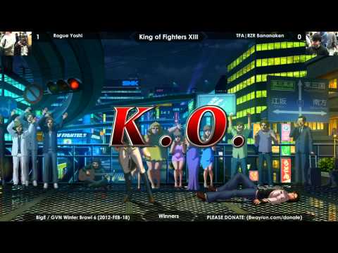Winter Brawl 6 - KOF13 W - RogueYoshi VS TFA RZR Bananaken