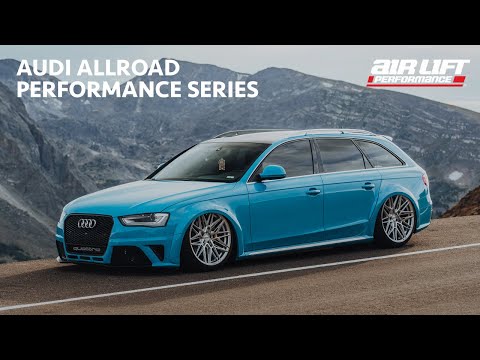 Audi A4 Allroad on Air Lift Performance Series