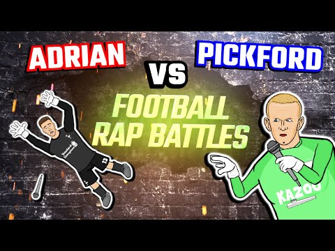 🎙️PICKFORD vs ADRIAN Rap Battle🎙️(Worst Goalie Football Song Everton vs Liverpool 2020)
