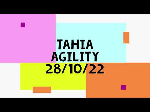 Tahia en agility