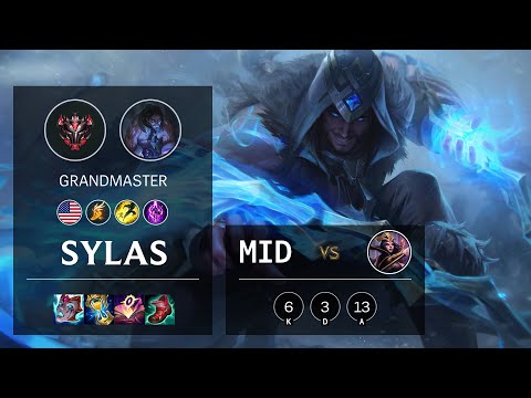Sylas Mid vs LeBlanc - NA Grandmaster Patch 11.2