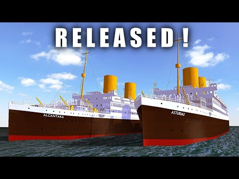 RMS Asturias & RMS Alcantara for SFM - UPDATED & RELEASED!