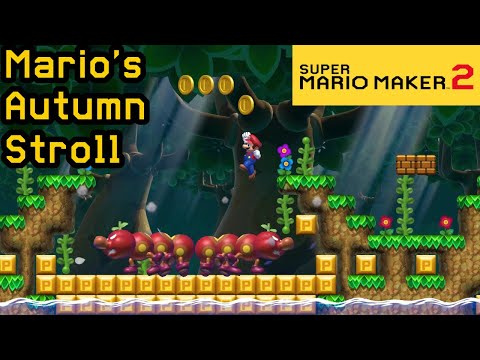 Super Mario Maker 2 - Deep Autumn Woods (No Commentary)