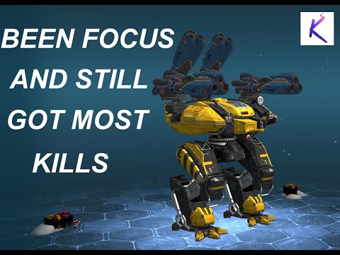 Behemoth Chimera mk2 getting focus and got most kills in the game | War Robots Pro gameplay