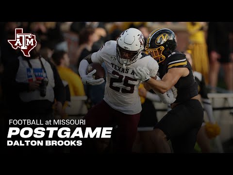 Missouri Postgame: Dalton Brooks