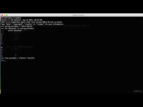 Learn Python Lesson 15 For Loop