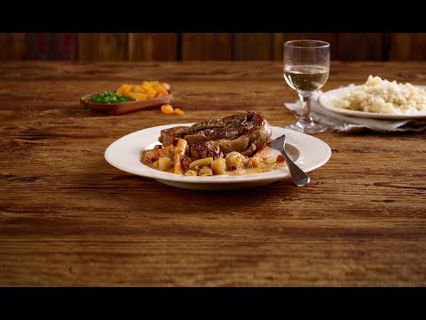 Kalbsbrustschnitten zart schmoren