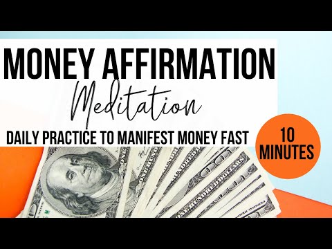 10 Minute Money Affirmation Meditation | DO THIS EACH DAY For Instant Financial Miracles!