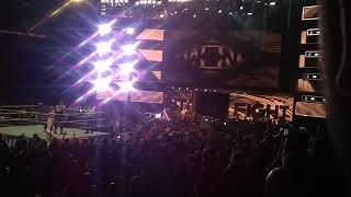Wwe Natalya and Kevin Owens entrance live (mixed match challenge) 2018