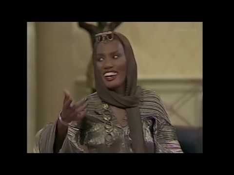Grace Jones on The Dame Edna Experience 1989 clip