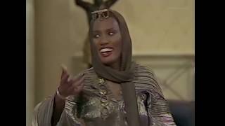 Grace Jones on The Dame Edna Experience 1989 clip