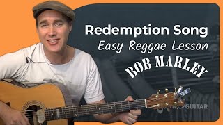 Bob Marley - Redemption Song (Easy Songs Beginner Guitar Lesson BS-905) How to play