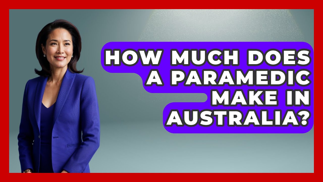 How Much Does A Paramedic Make In Australia? - First Response Medicine