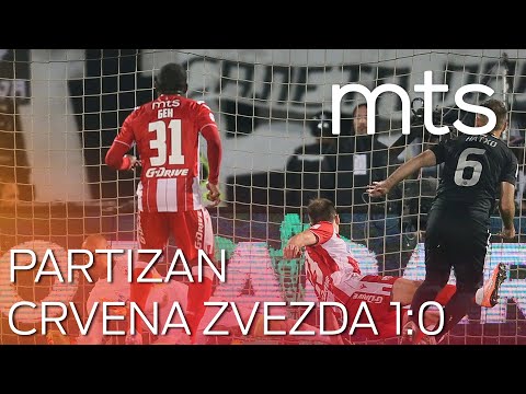 FK Partizan - FK Crvena zvezda 1:0, Polufinale Kupa Srbije, sezona 2019/20