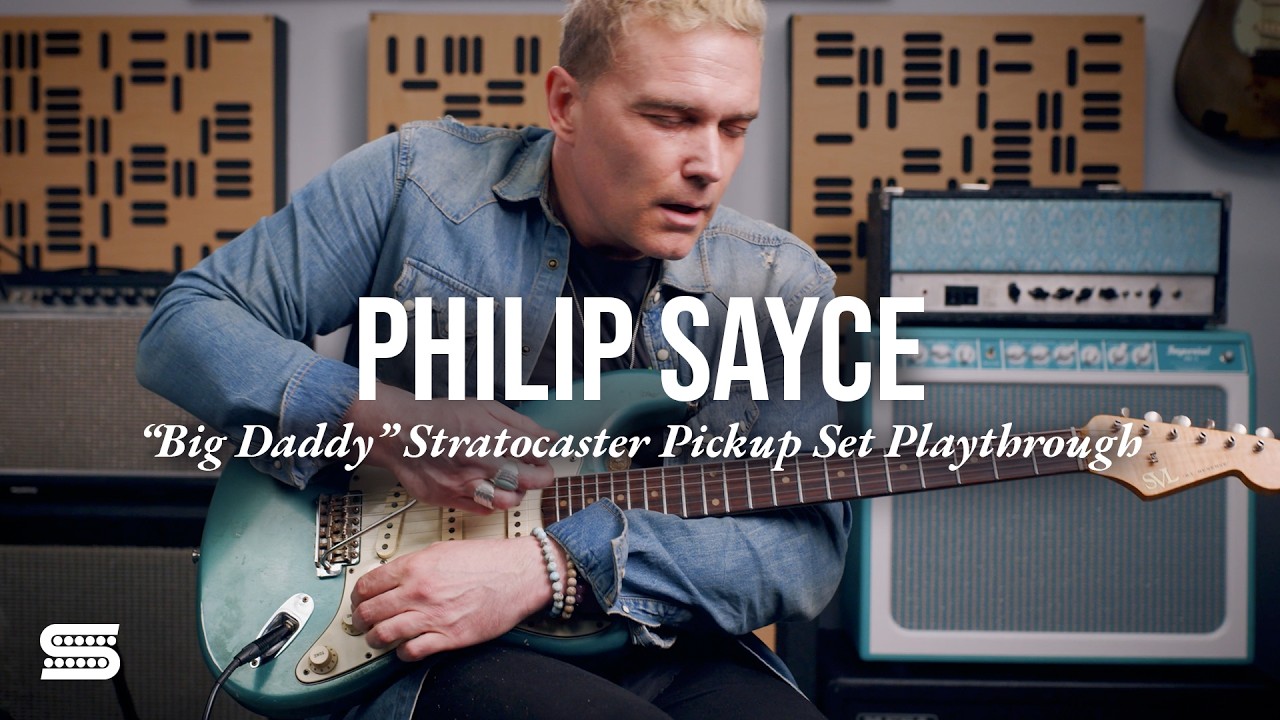Seymour Duncan Philip Sayce &ldquo;Big Daddy&rdquo; Stratocaster Pickup Set Playthrough - YouTube