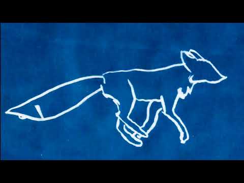 Kitsune Running - Cyanotype Animation | Edd Carr