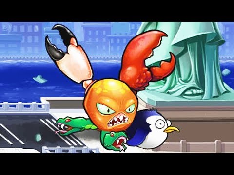 Octogeddon: Mission 1 - Massive Mutant Octopus Destroy The Statue Of Liberty | Eftsei Gaming