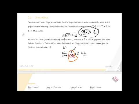 Grenzwerte von Funktionen berechnen