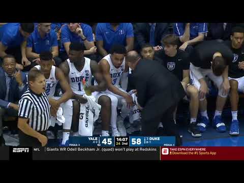 RJ Barrett vs Yale 30 PTS                   12.08.18