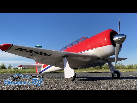How Fast Is It? | H-King Yak-11 Red Reno Racer From HobbyKing