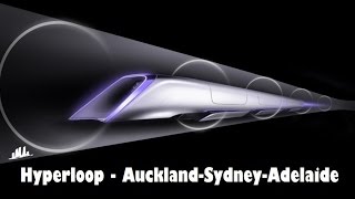 Hyperloop visions - Trans-Tasman vacuum tube