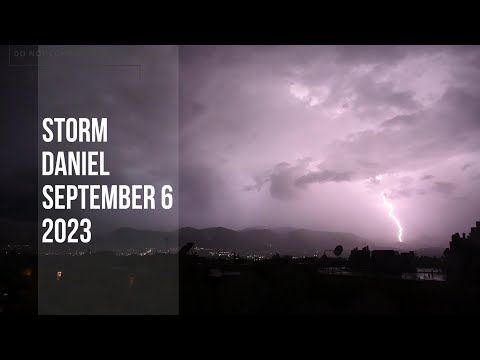 Daniel's Wrath || Daniel Storm || Athens || Evening Lightnings || 4K