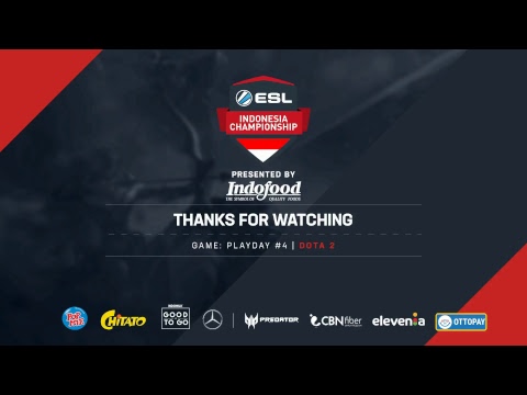 ESL Indonesia Championship – Dota 2: Matchday #4 (Aura vs Louvre; EVOS vs Prime)
