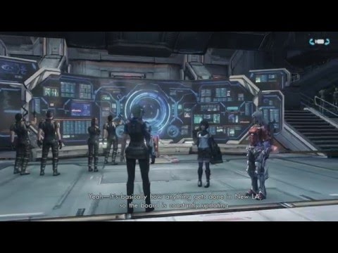 [Wii U] Xenoblade Chronicles X Cutscene 11 - Administrative District Sightseeing - ENGLISH