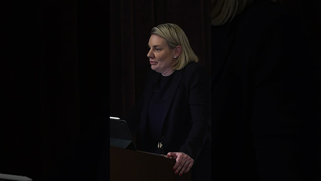 Jennifer Parker debating how best to defend Australia.